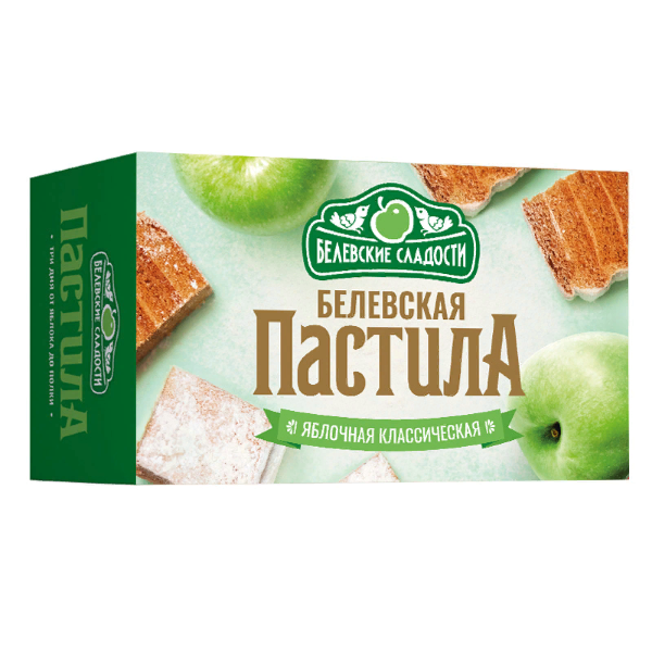 №2 Пастила  200г диетическая КЛАССИКА, НОВЫЙ ФОРМАТ (4 шт по 50гр)   в Озёрске
