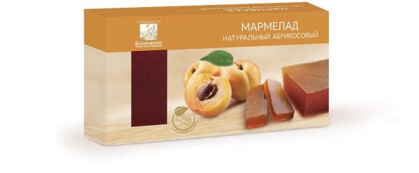 №2 Мармелад пластовый 210г абрикосовый  в Озёрске