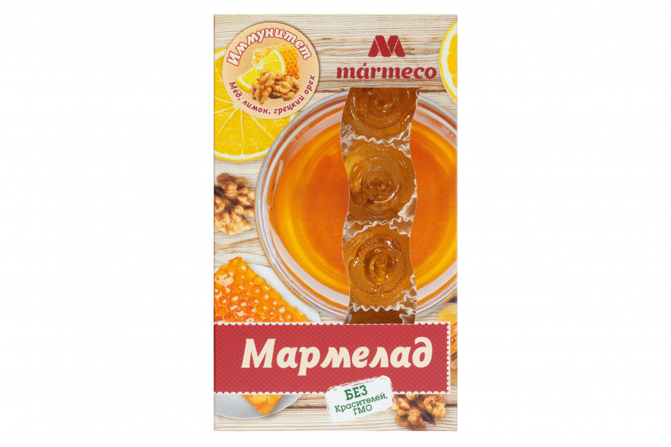  Мармелад "Иммунитет"  Мёд, лимон, грецкий орех, 180г  в Озёрске